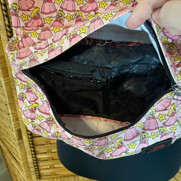 Vans x Nintendo Princess Peach Backpack Limited Collab super Mario bros bookbag - Picture 7 of 11